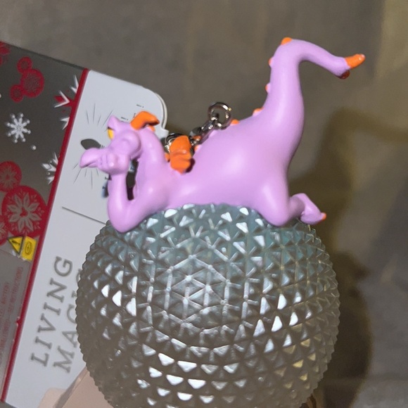 Spaceship Earth with Figment Light-Up Ornament – EPCOT 40th Anniversary - Picture 11 of 14